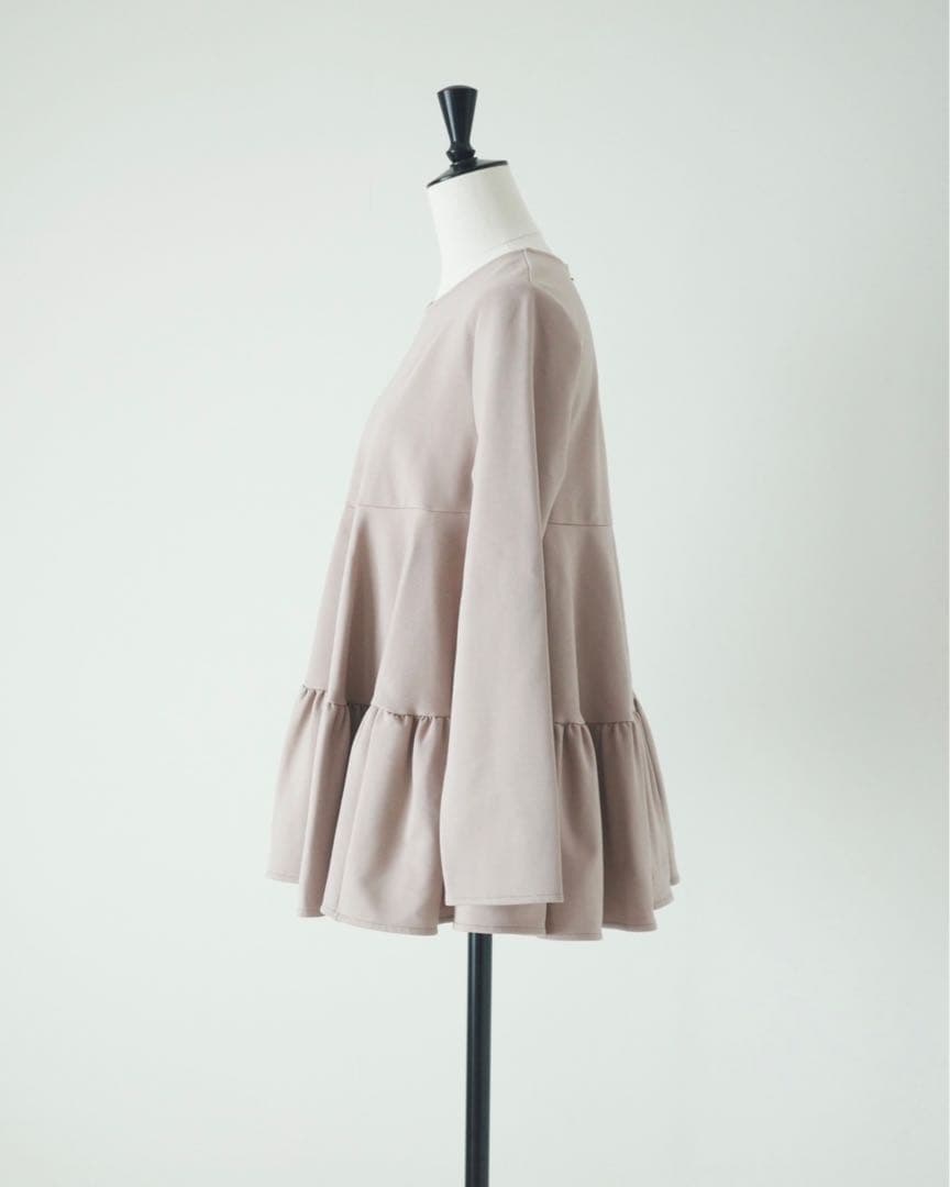 【新品未使用】hitomi URAKIMOU tiered tops ピンク