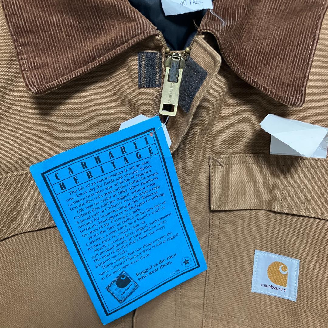 80s カーハート 星タグ　トラディショナルコート　　デッドストック