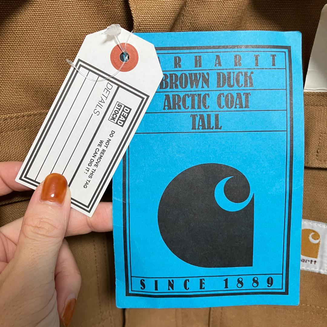 80s カーハート 星タグ　トラディショナルコート　　デッドストック