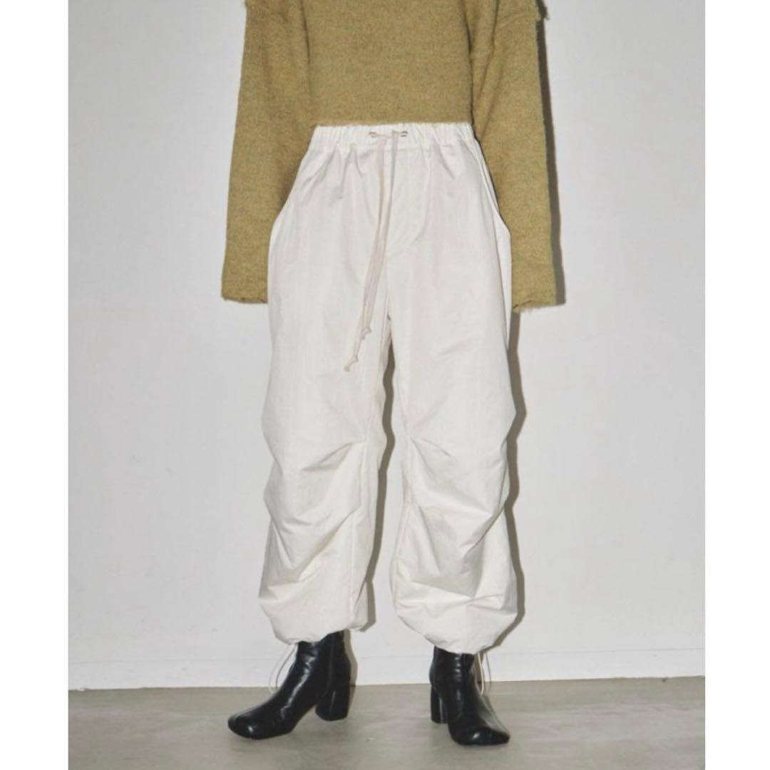 TODAYFUL Warm Drawstring Pants エクリュ 38