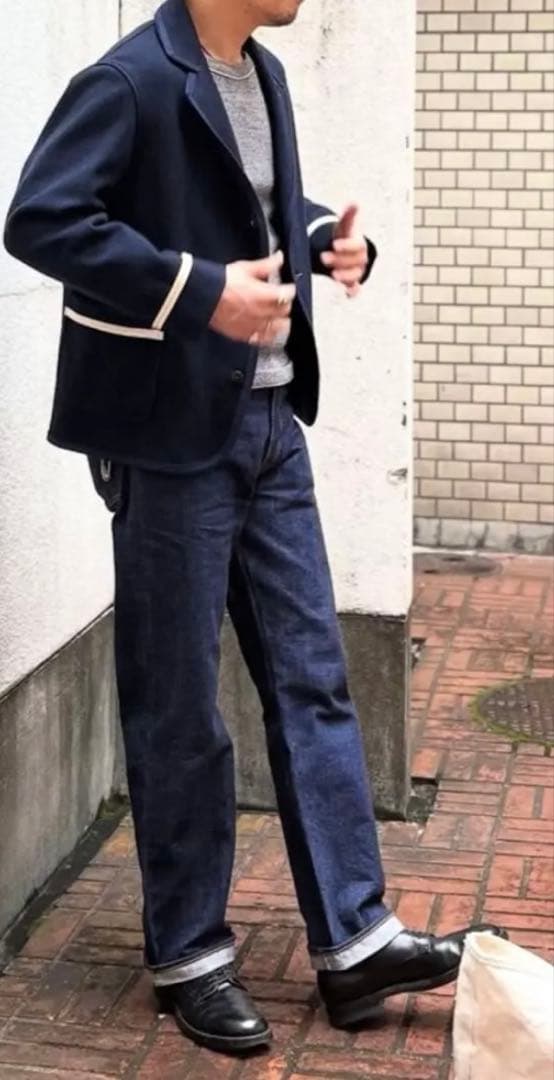 【24AW】Atlast&co NAVY JACKET 40