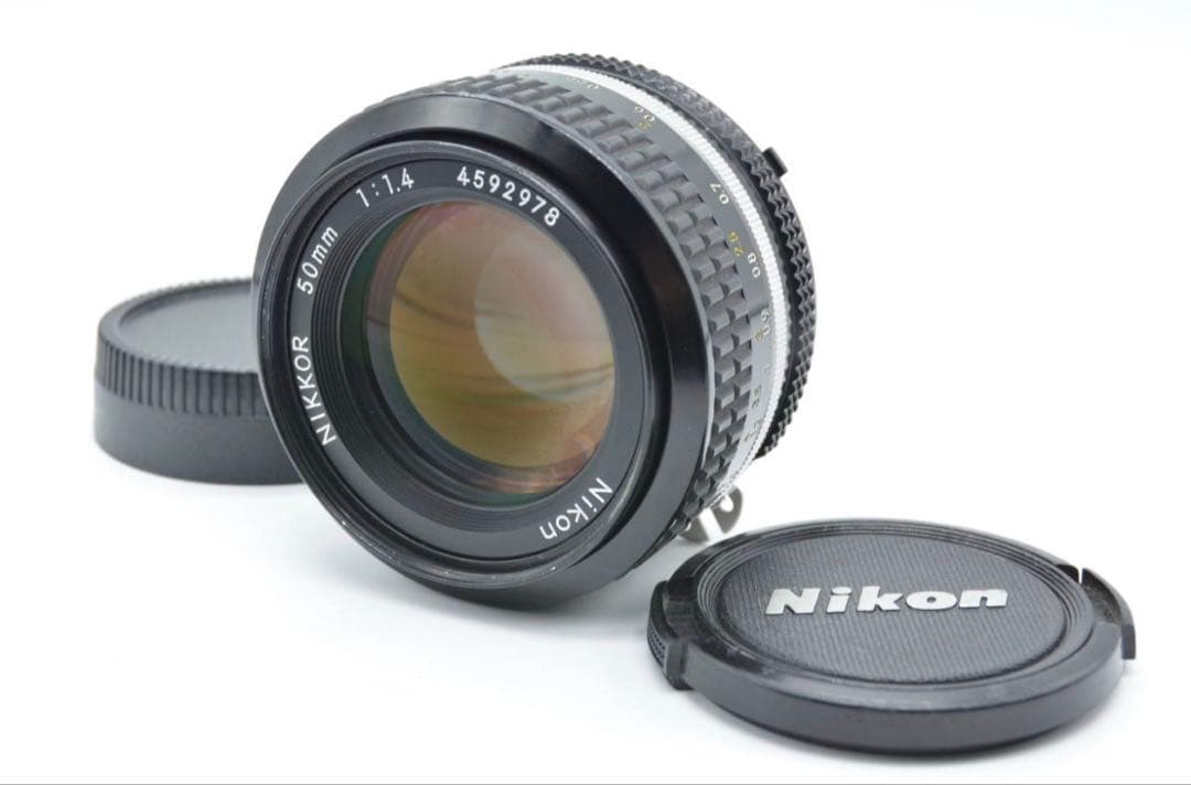 Nikon Nikkor 50mm f1.4 Ai ニコン 単焦点レンズ