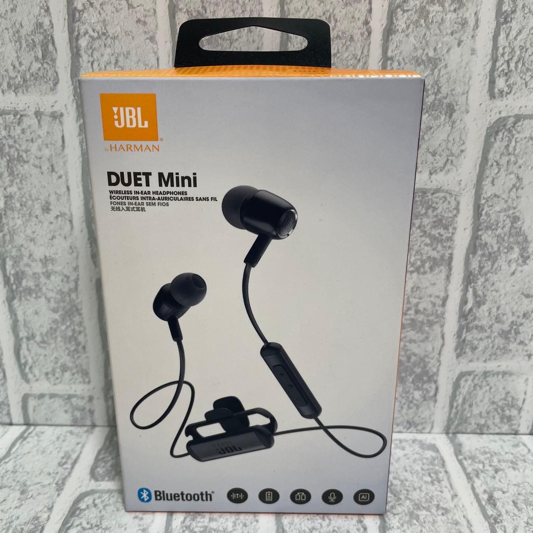 【新品】HARMAN JBL DUET MINI ワイヤレスイヤホン ブラック