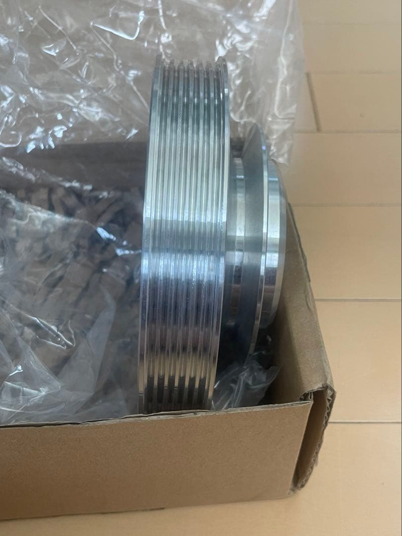 三菱　GTO 3SX製　アルミクランクプーリー　新品　未使用品