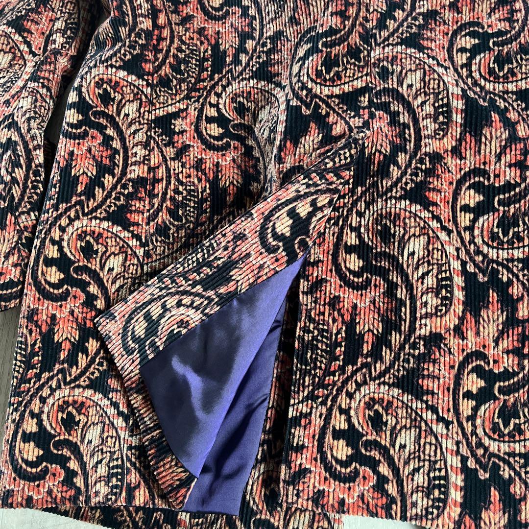 Needles ペイズリー柄 テーラードジャケット XS