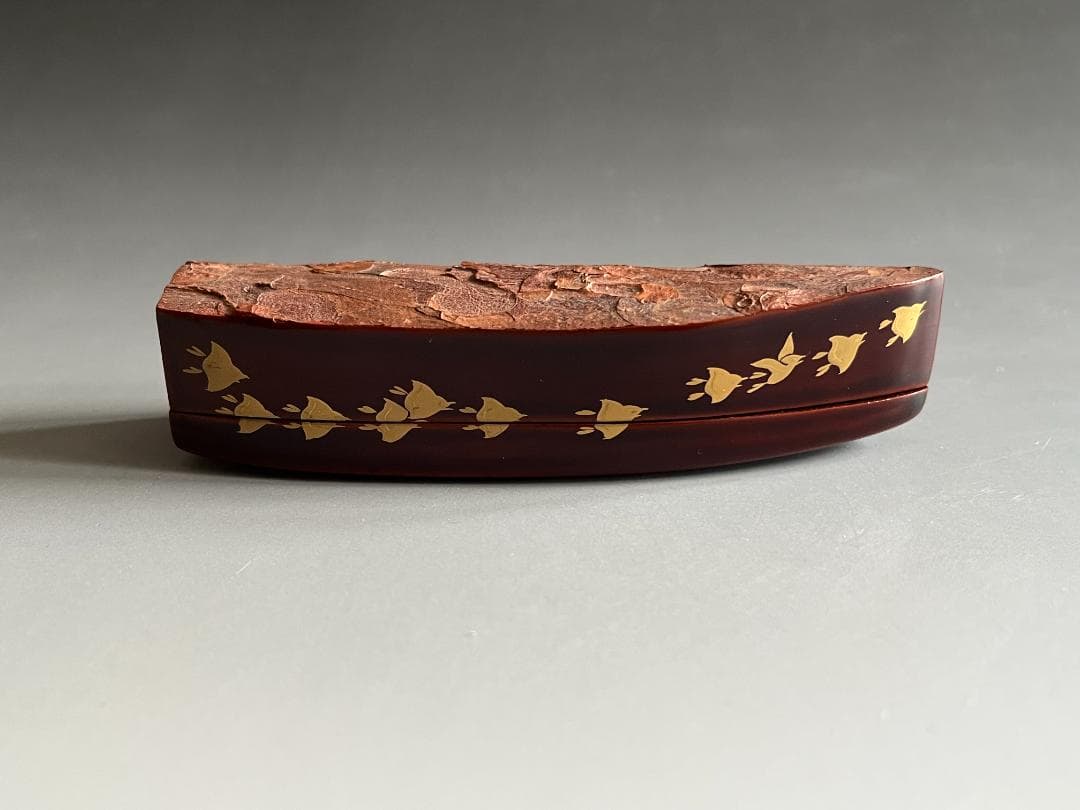 前端春斎　舟香合　茶道具