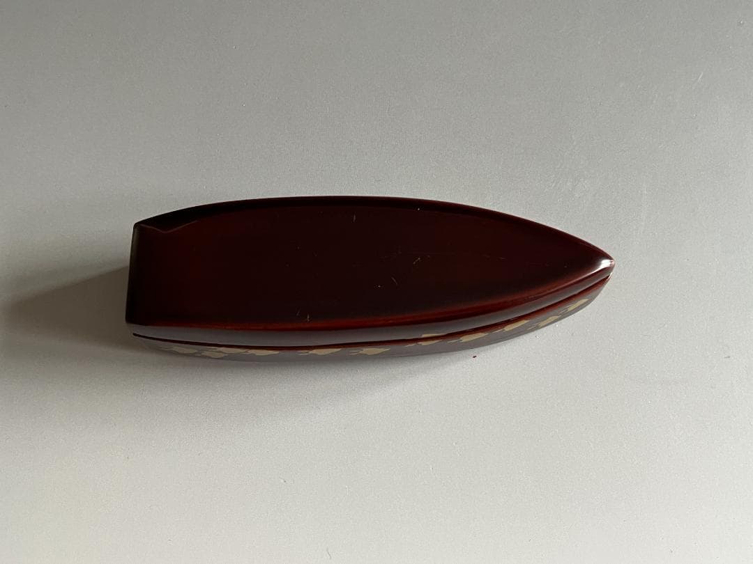 前端春斎　舟香合　茶道具