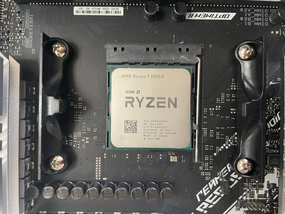 美品 CPUセット 5950X ROG 32GB B550 -A