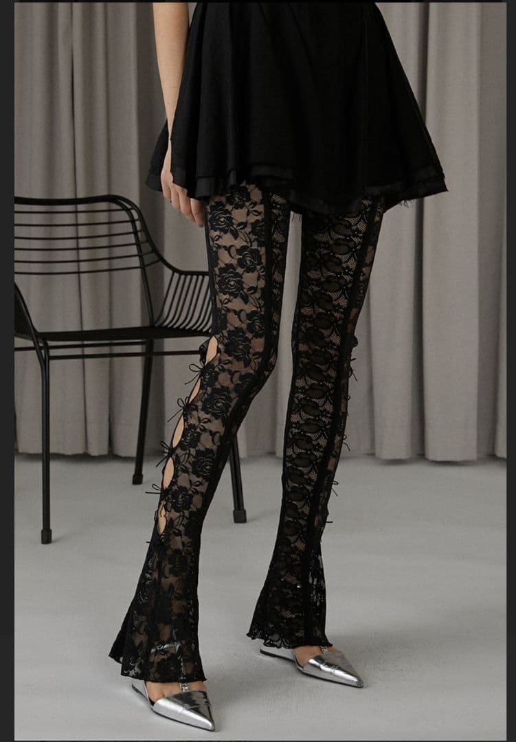 プランクプロジェクト　レースフレアレギンス