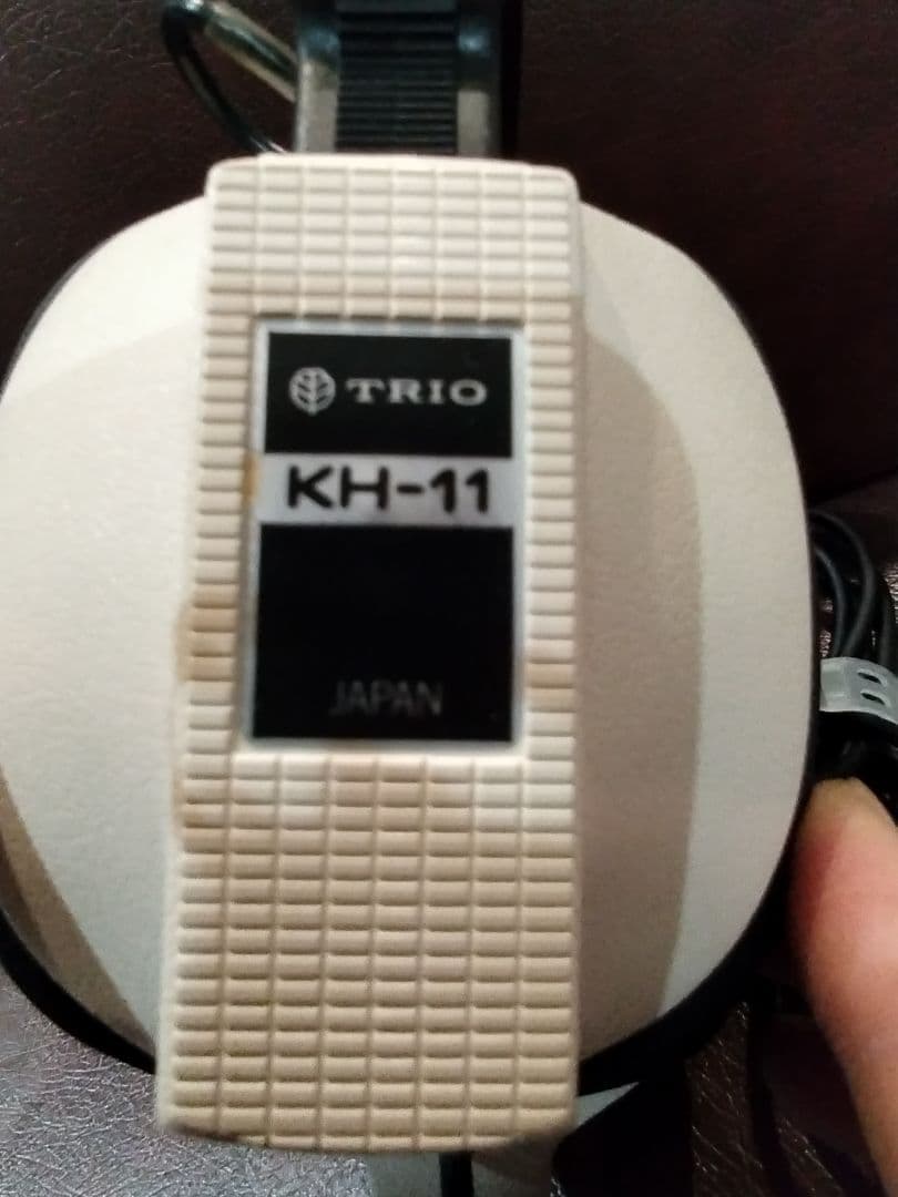 ヘッドホン TRIO KH-11 STEREO HEADPHONE