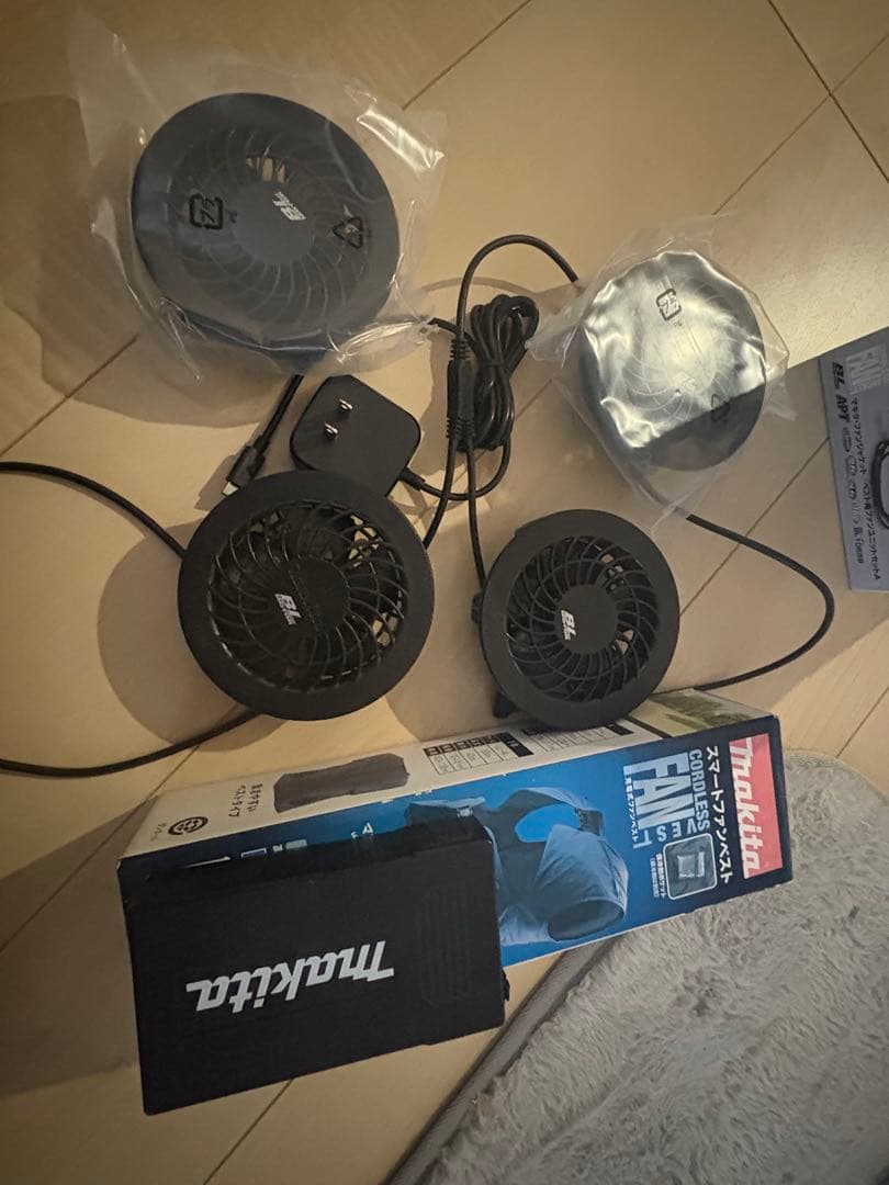 makita 空調服　　バッテリー