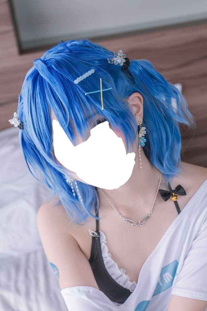 にじさんじ 天宮こころ コスプレ　水着ウィッグ