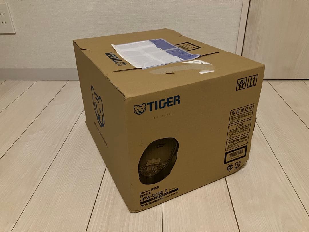 TIGER JPW-D180 T 炊飯器