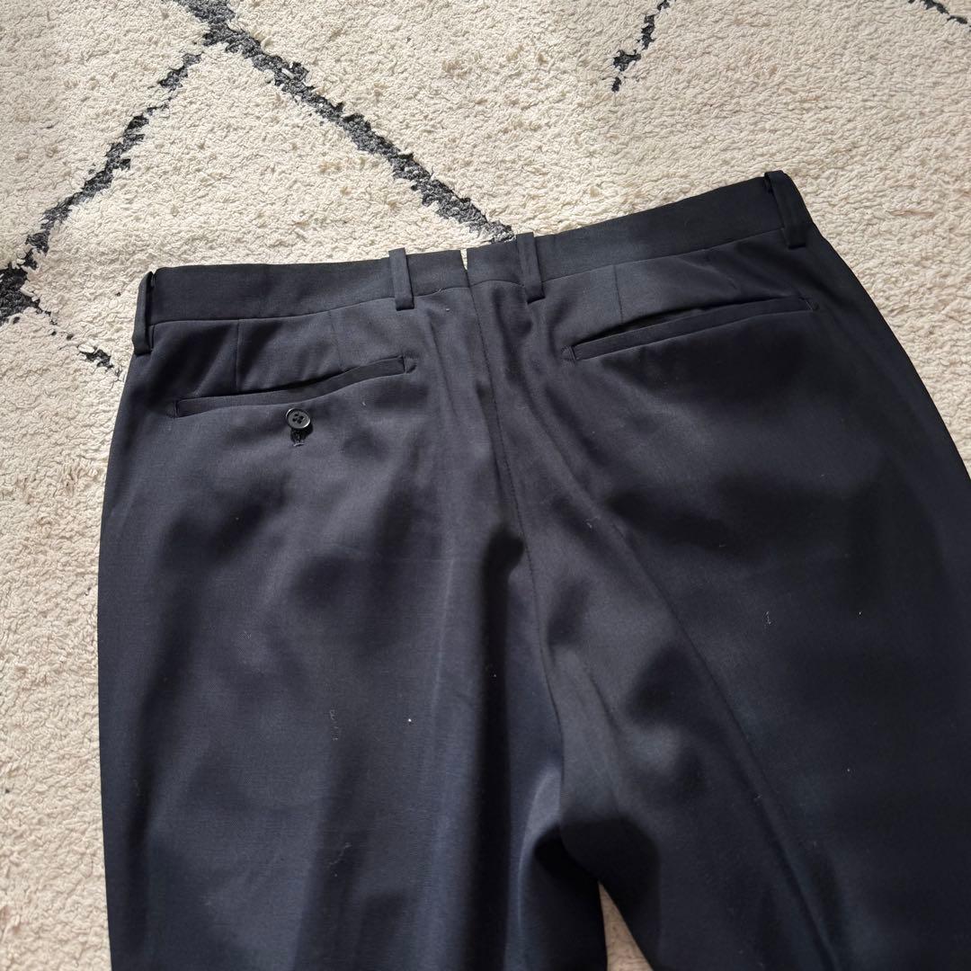 ユニバーサルランゲージ　カノニコ　スーツ　セットアップ　ネイビー　トラベル　L