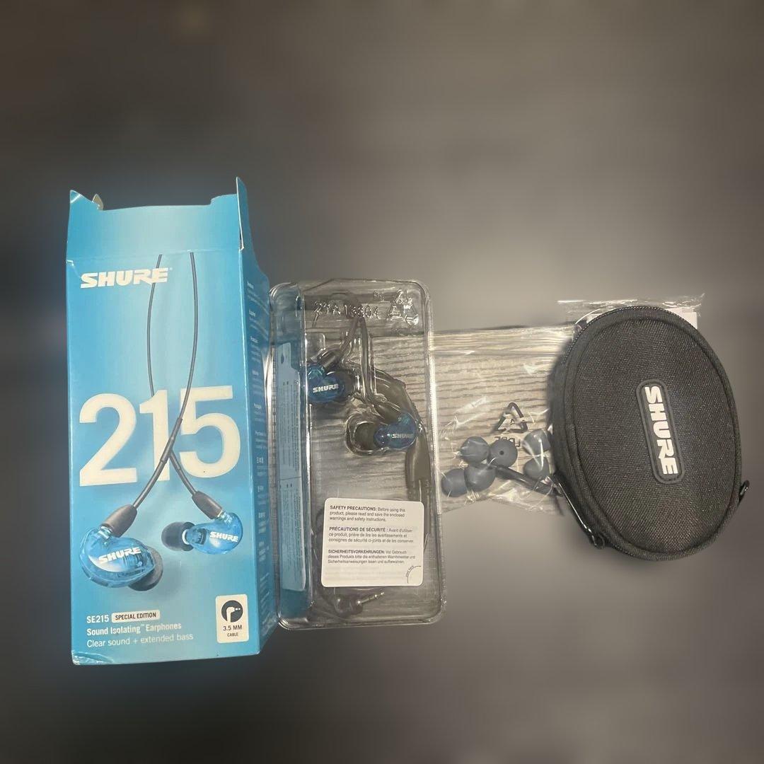 Shure シュア　高遮音性イヤホン SE215SPE-A