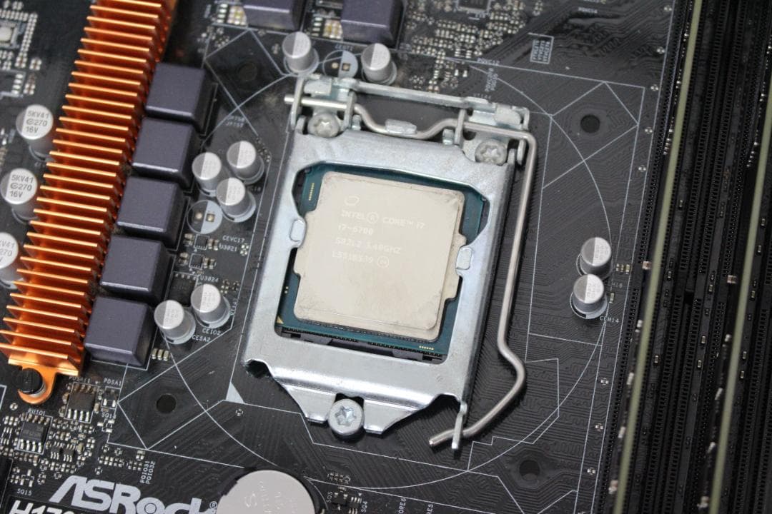 【BIOS確認済】ASRock H170M-Pro4S&Core i7-6700