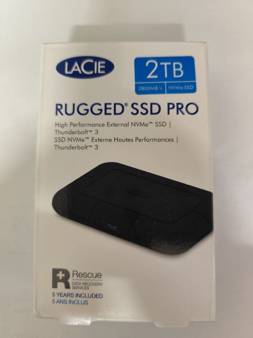 【新品未開封】LaCie ポータブルSSD 2TB　STHZ2000800