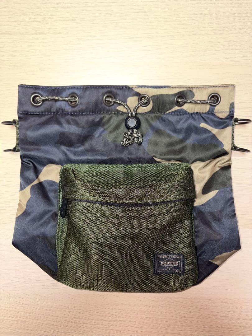 PORTER　ポーター　バルーンサック　メッシュ　カモ