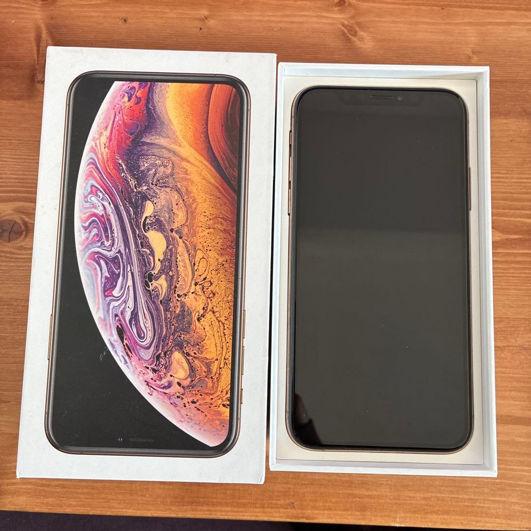 iPhone XS gold 256gb SIMフリー【初期化済】