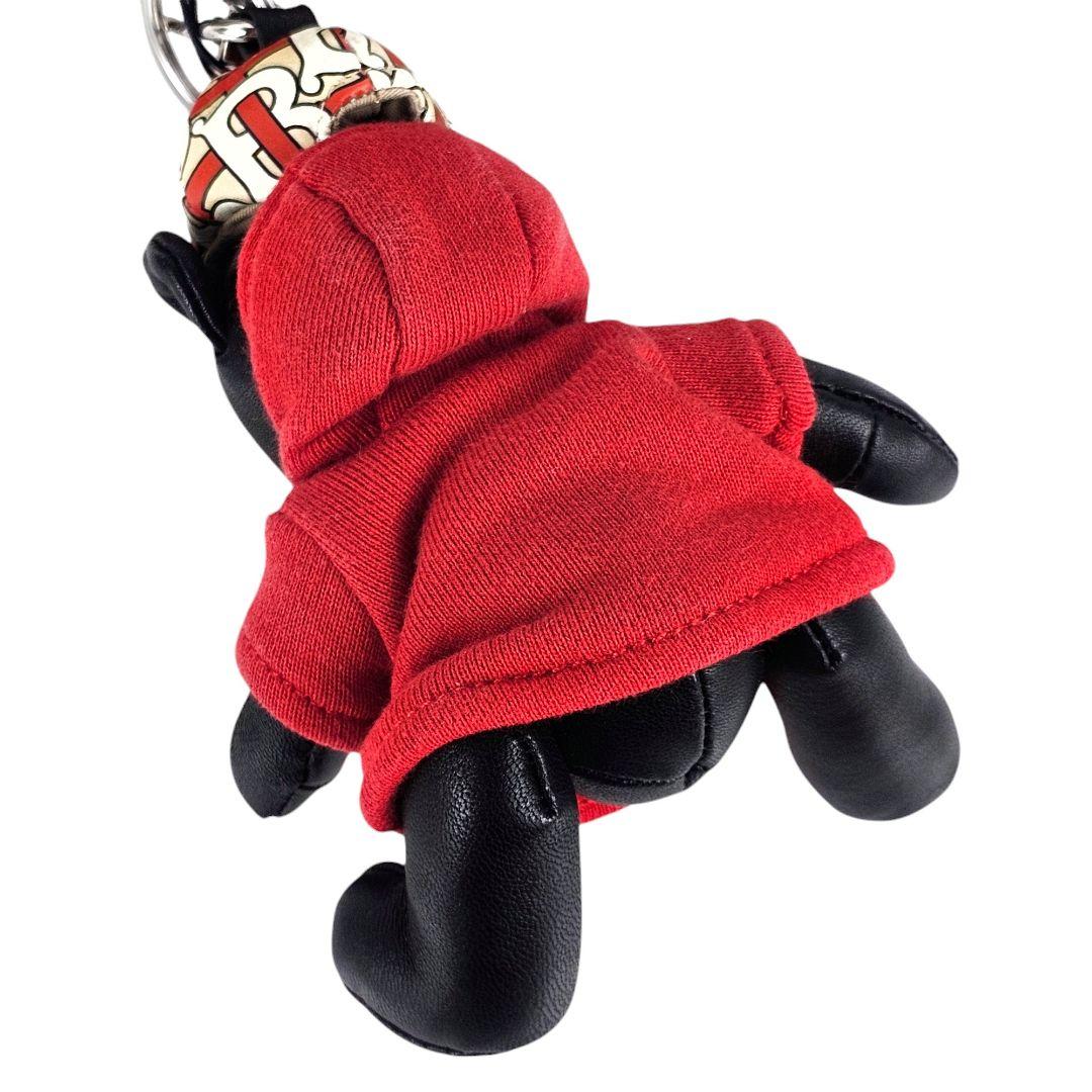 美品 BURBERRY トーマスベア テディベア キーホルダー バッグチャーム