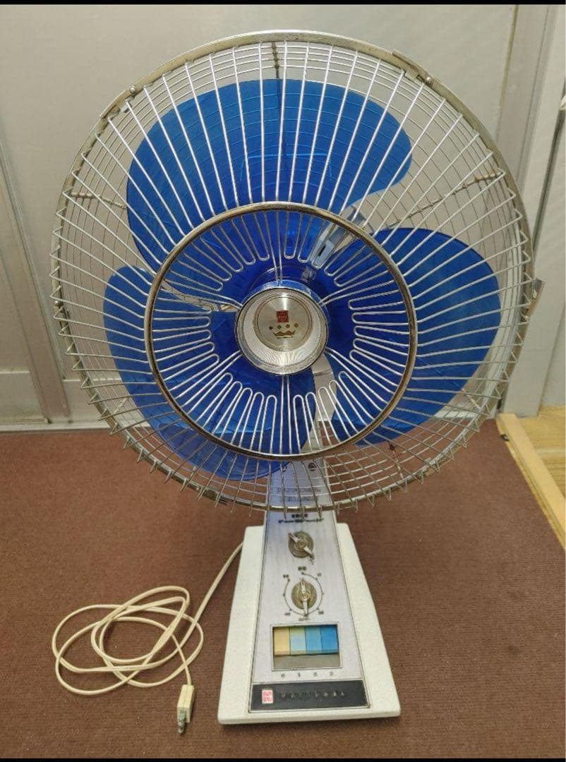 清*水様 【貴重】ナショナル　レトロ扇風機　F-35FG貴重品！