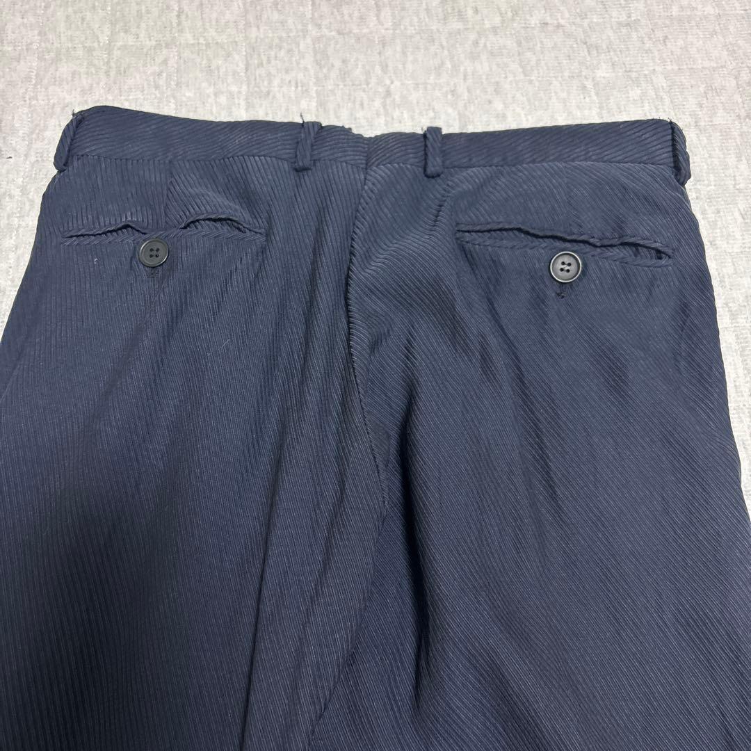 GIORGIO ARMANI スーツ　ネイビー　レーヨン　シルク　イタリア製