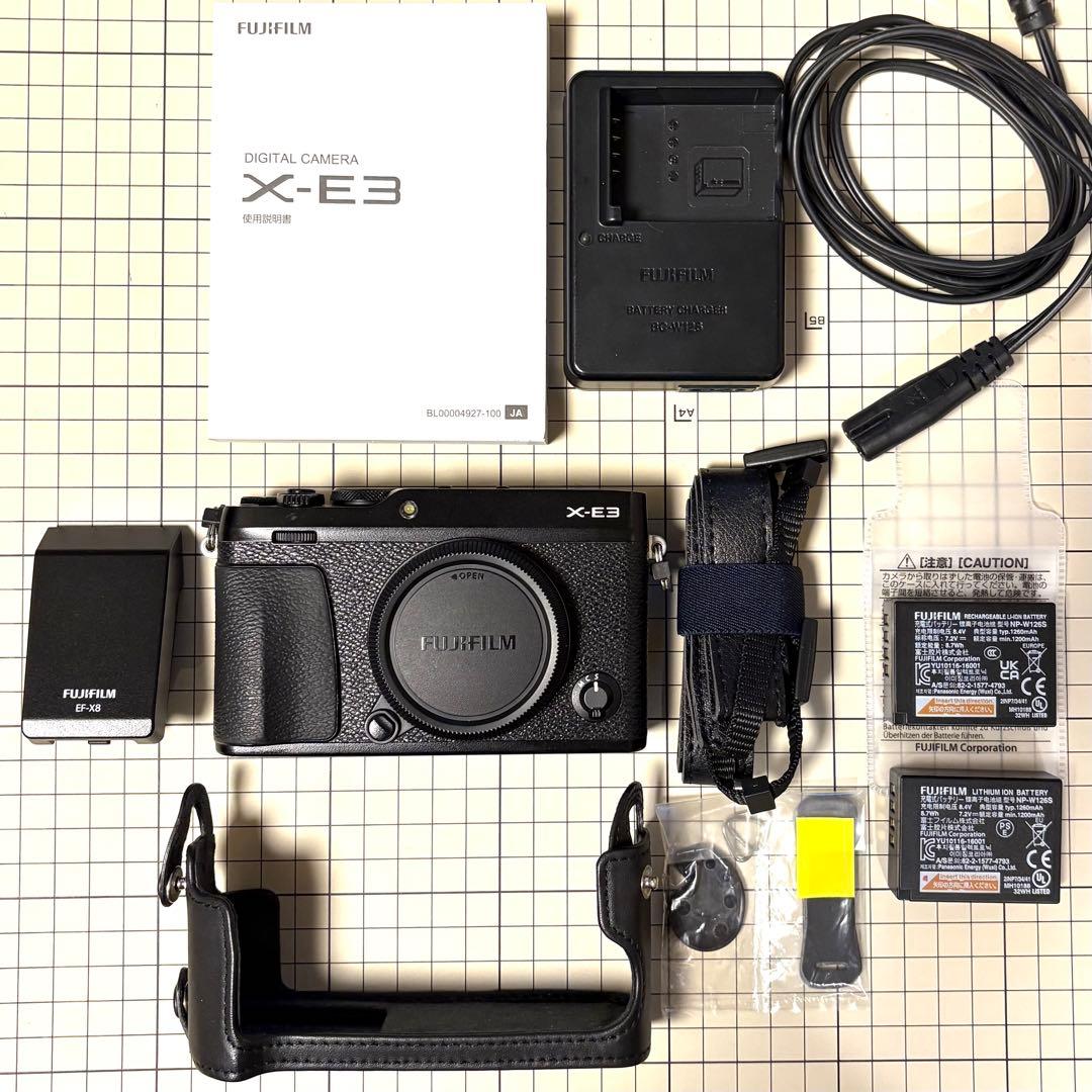 【‼️m‼️】　FUJIFILM X-E3 ミラーレス一眼 本体