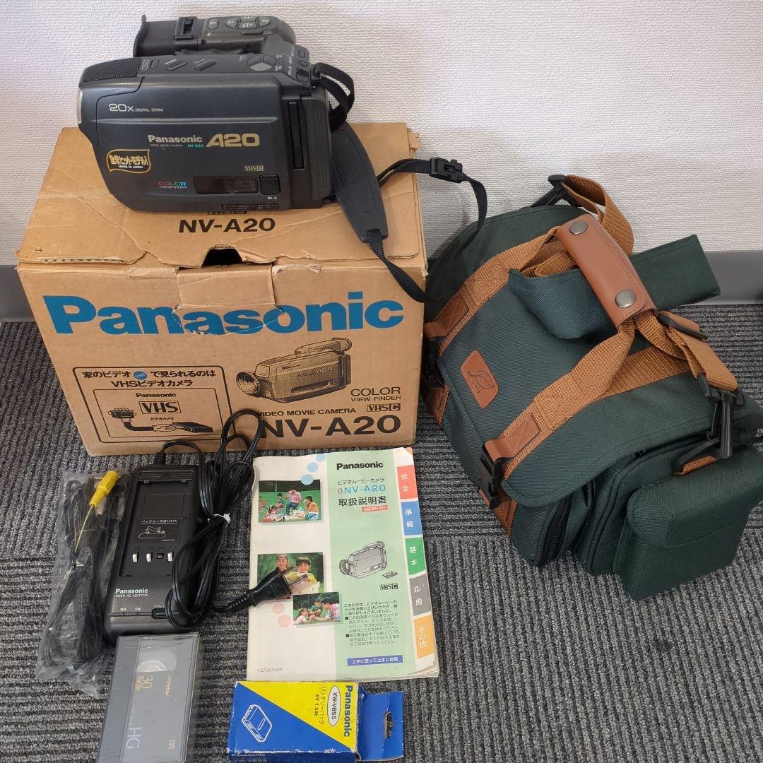 Panasonic NV-A20 ビデオカメラ本体　カメラバッグ付