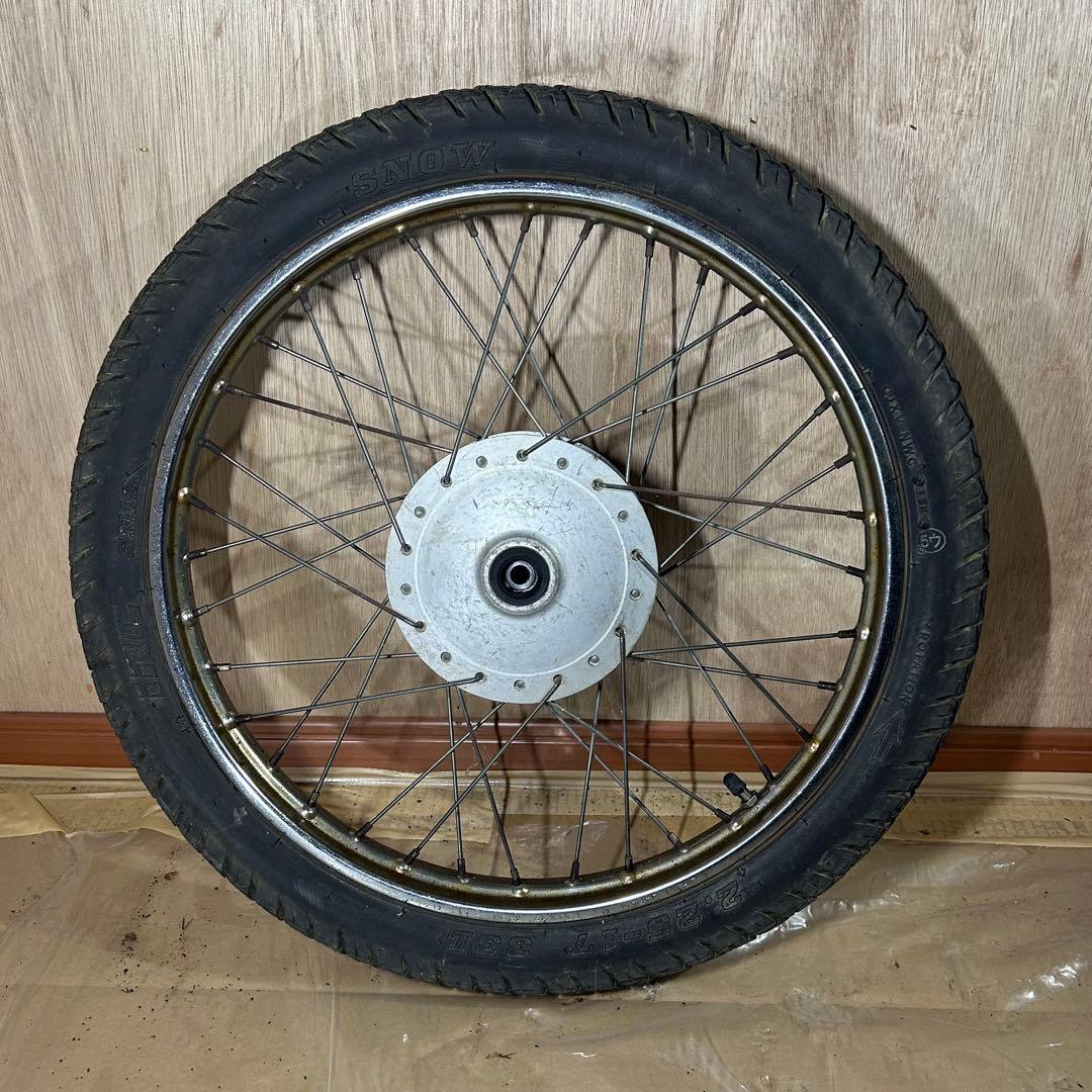 ☆HONDA スーパーカブ C50☆純正フロントタイヤホイール
