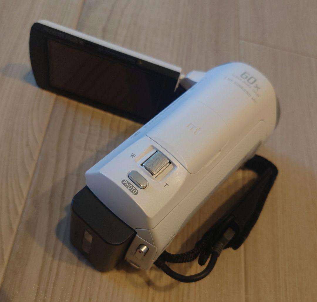 SONY HDR-PJ670 ホワイト ビデオカメラ