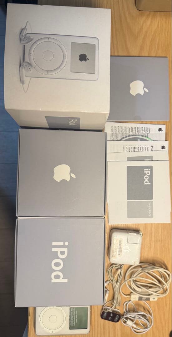 iPod 第2世代　A1019 M8738J/A フルセット　完動美品　Mac用