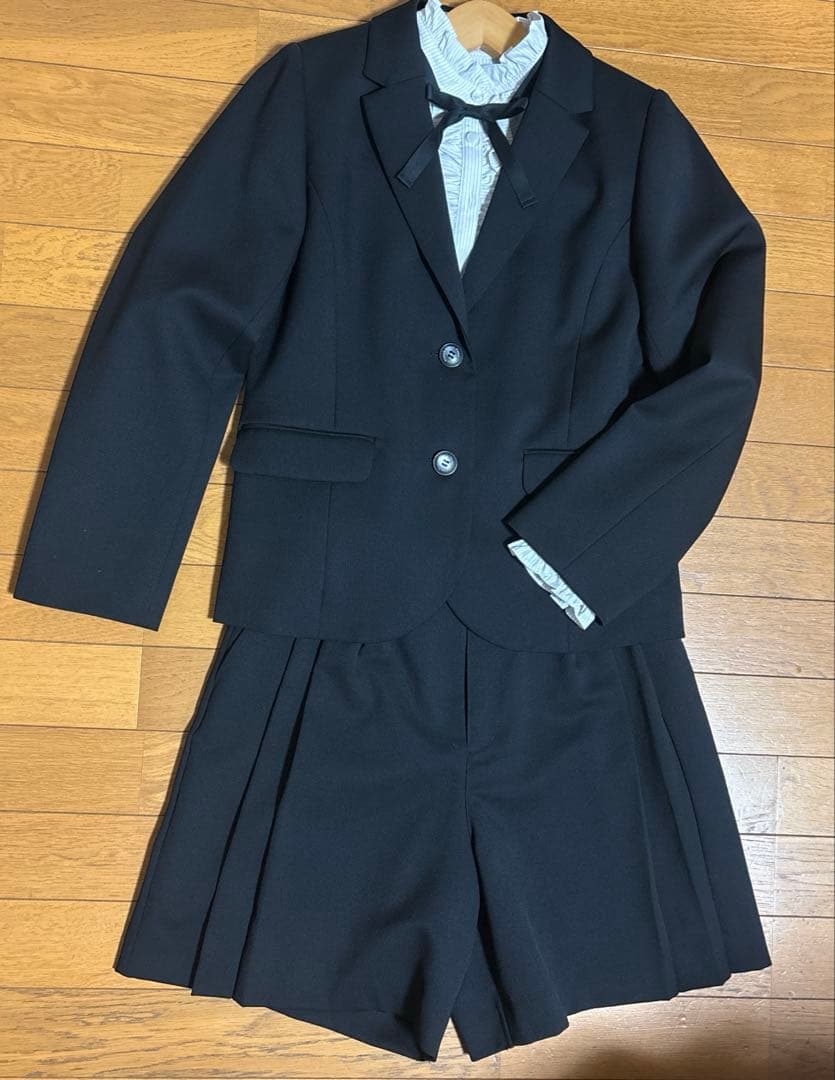 メゾピアノ フォーマル スーツ 女の子 セットアップ