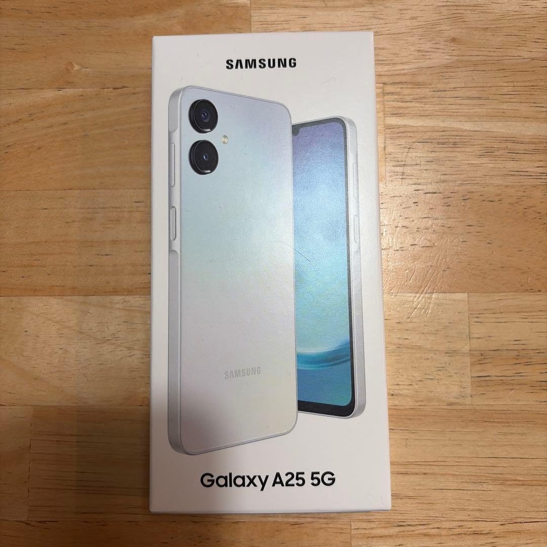 サムスン Galaxy A25 5G ライトブルー スマートフォン 未使用