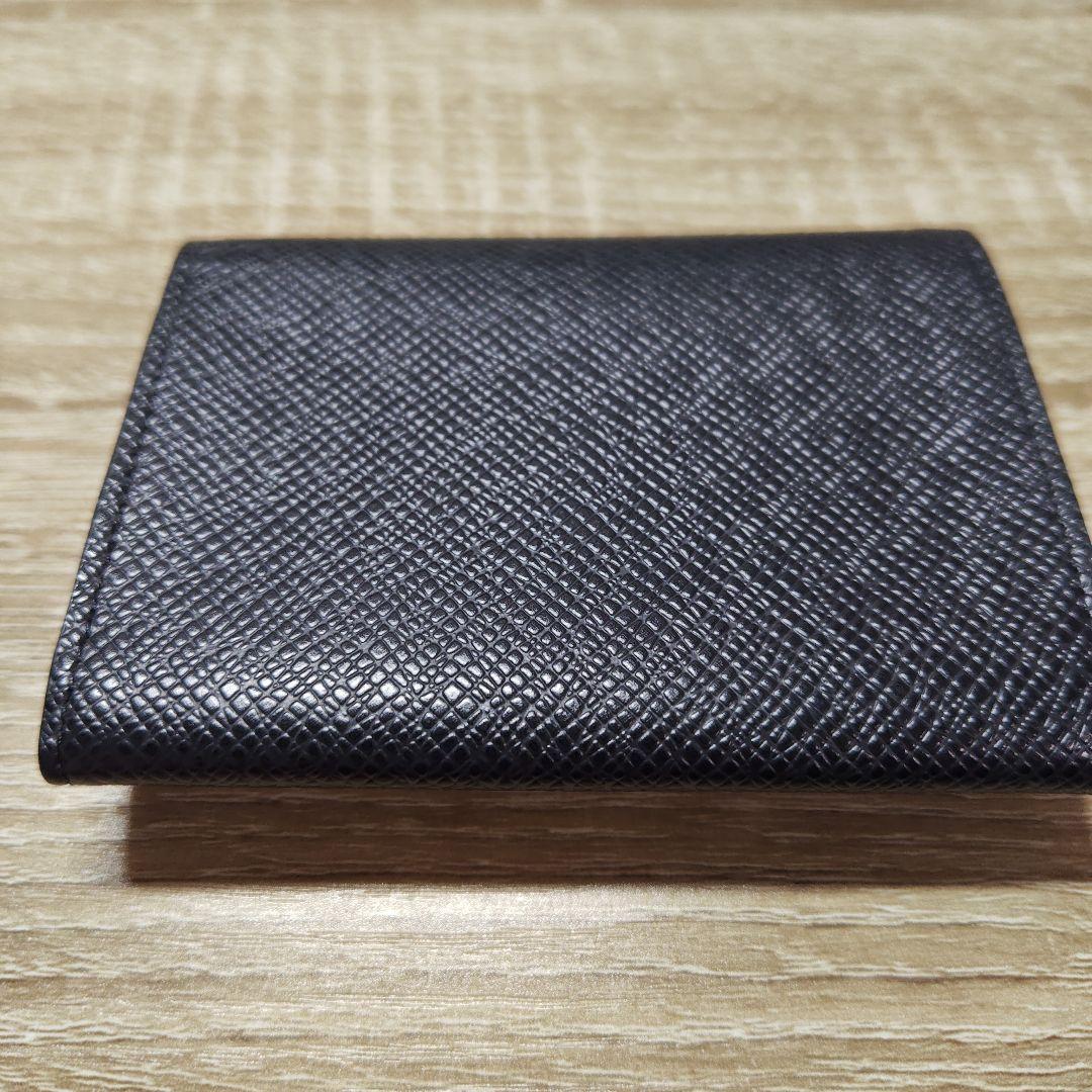 Louis Vuitton 黒 レザー 名刺入れ