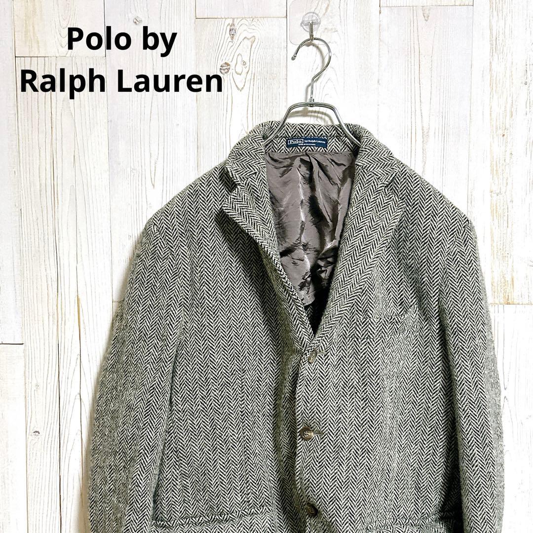 90年代　Polo by Ralph Lauren ウール　ツイードジャケット