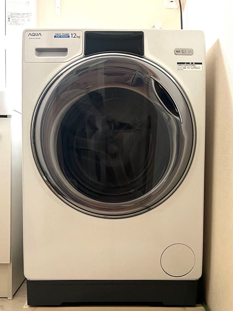 【値下げ】AQUA ドラム式洗濯機 2021年製 AQW-DX12M 12kg