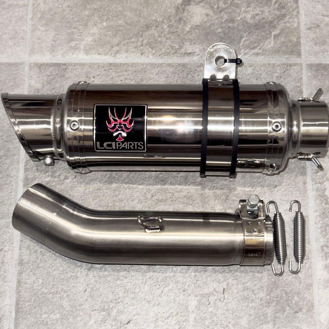 CB400SF NC42 LCI製 ショートステンレス スリップオン マフラー
