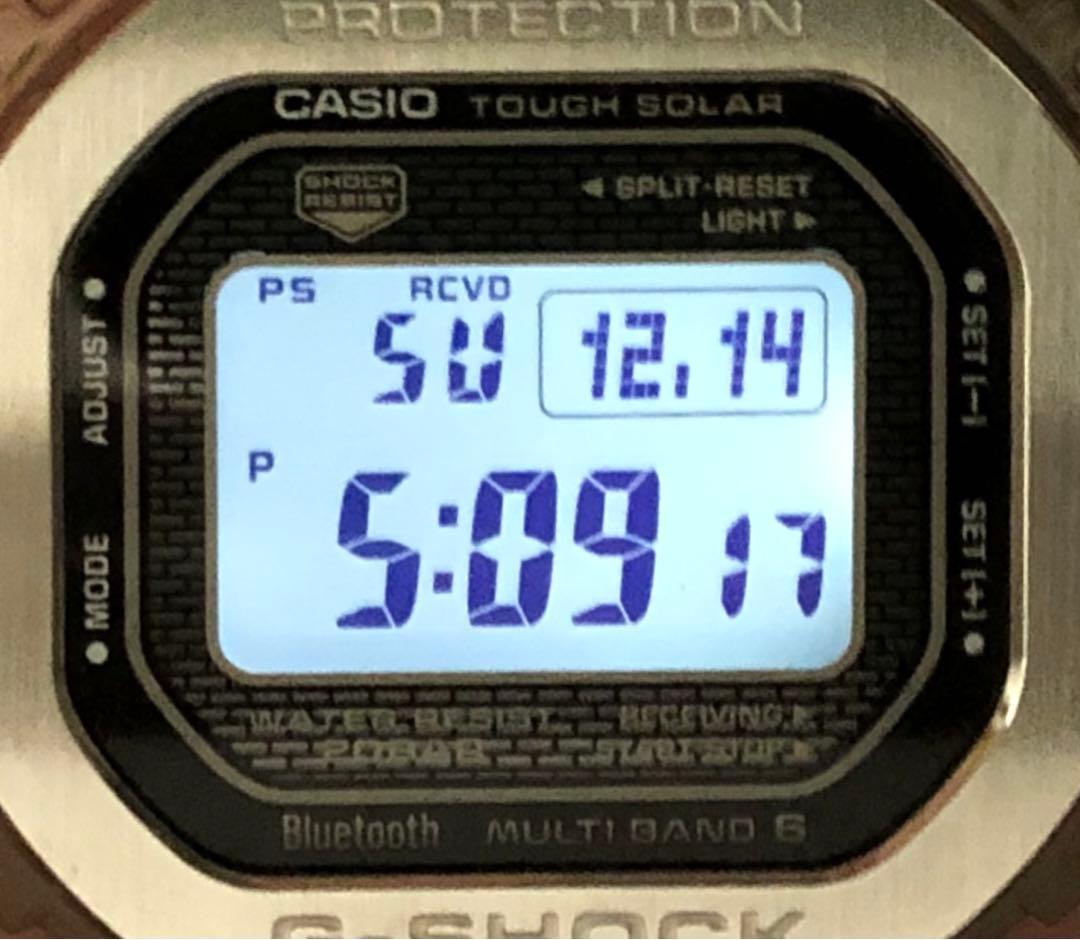G-SHOCK GMW-B5000D-1JF フルメタル 電波ソーラー　6795