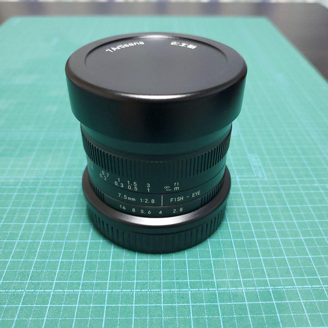 【てこ】七工匠　7.5mm f2.8ii　Zマウント　7artisans