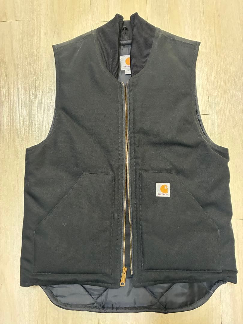 Carhartt カーハート　ワークスベスト　黒色