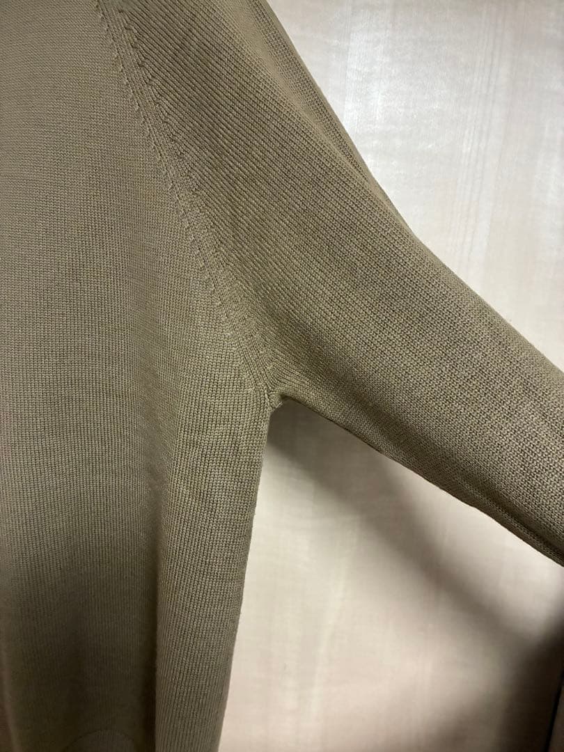 BATONER エイジングウール RAGLAN SLEEVE CREW NECK