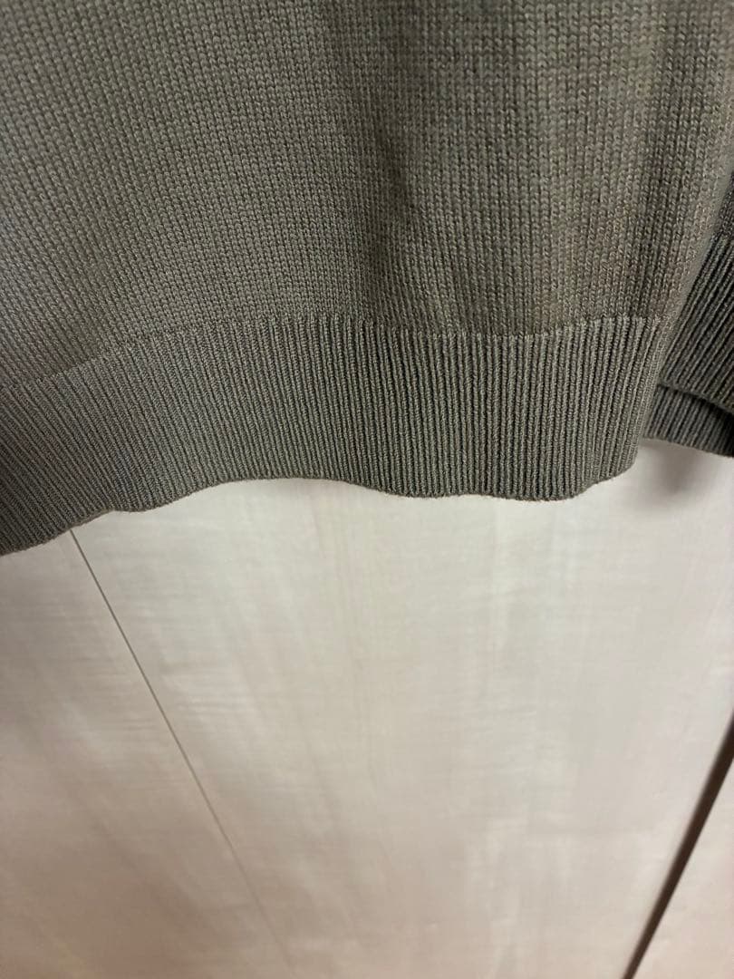 BATONER エイジングウール RAGLAN SLEEVE CREW NECK