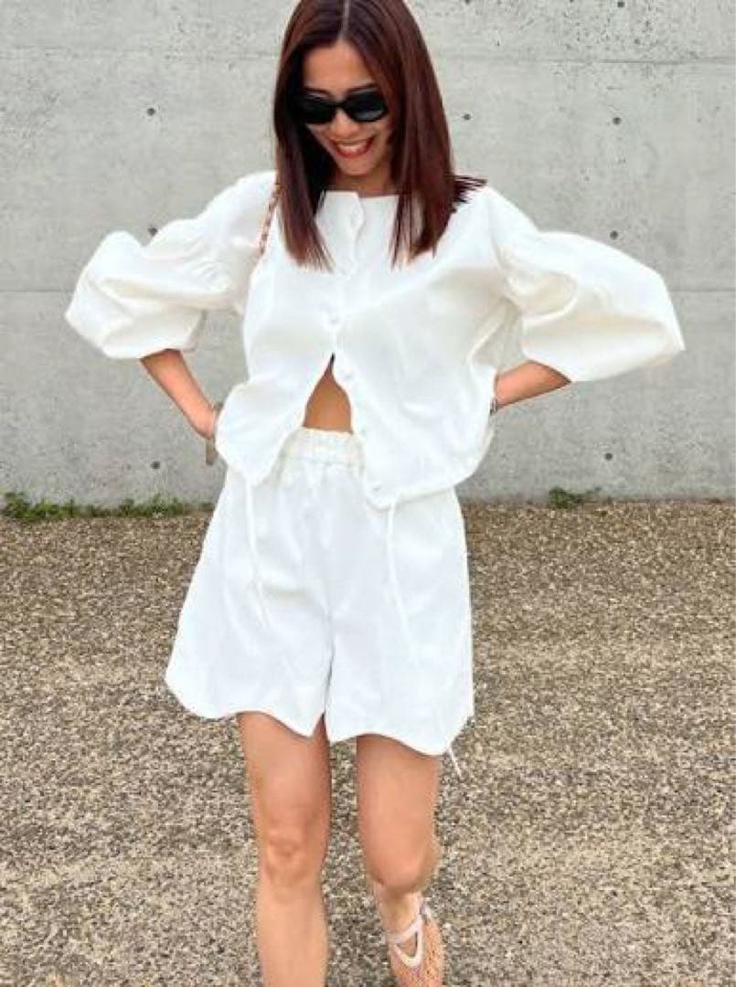 bow.a ボウエー　水際　NAMINAMI パンツ　ショートパンツ