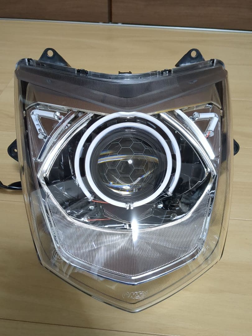 パープルシグナスX 3型 デビルアイ 社外ヘッドライト LED se44j1yp