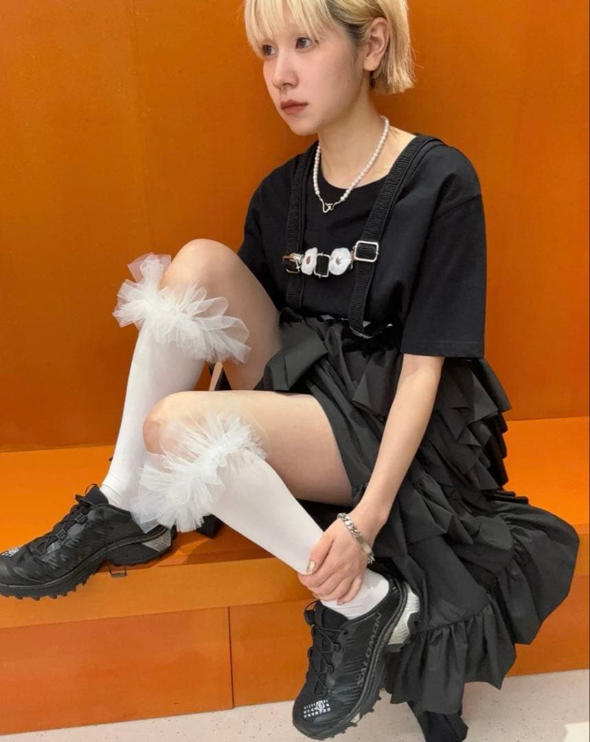 ワンピース VIVIANO Ruffle T-shirt