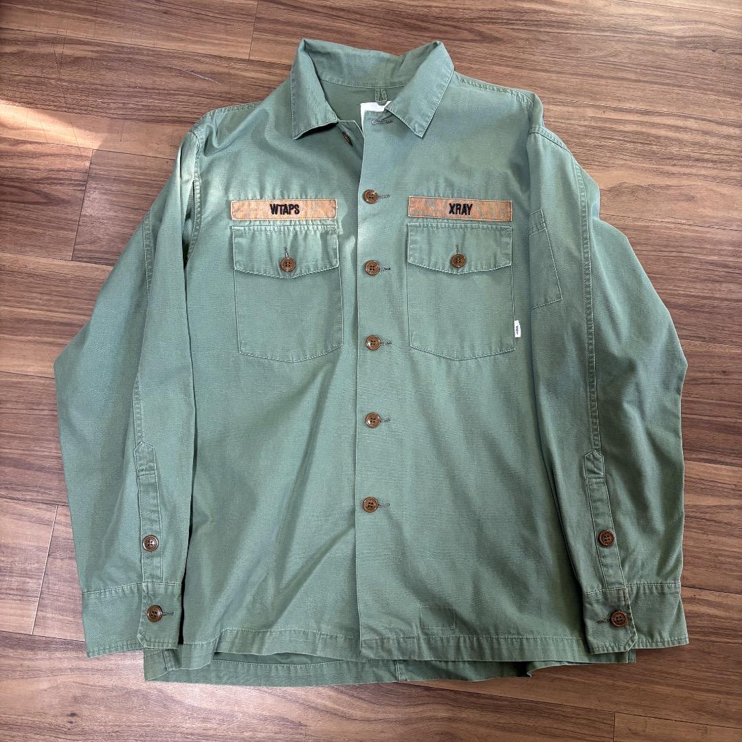 WTAPS ミリタリージャケット カーキ（オリーブ） XLサイズ