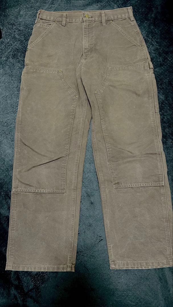 カーハート/ダブルニー/ペインター/ワーク/ダークブラウン/USA製/31x30