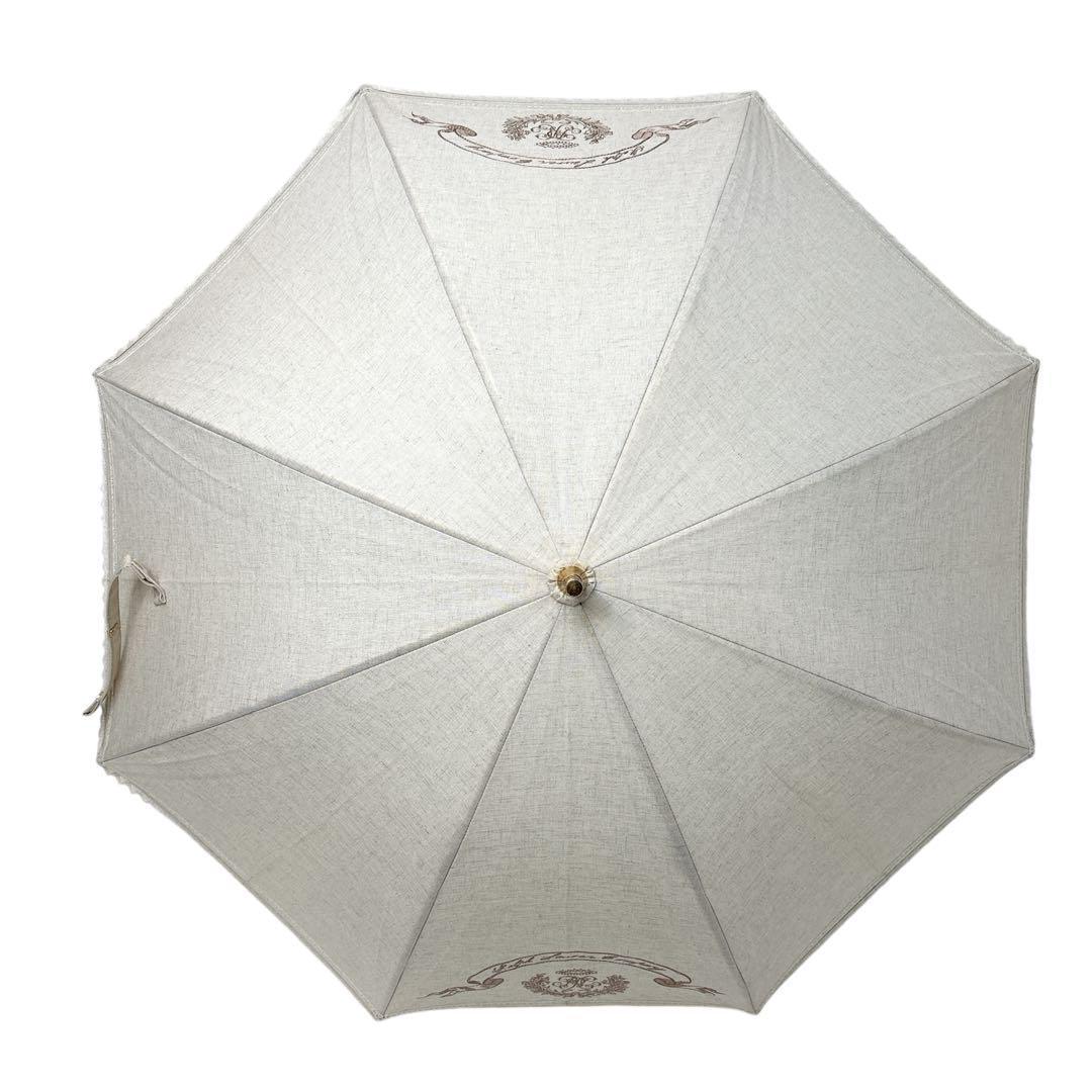 希少✨POLO RALPH LAUREN ホースロゴ　バンブー　フリル付　長傘