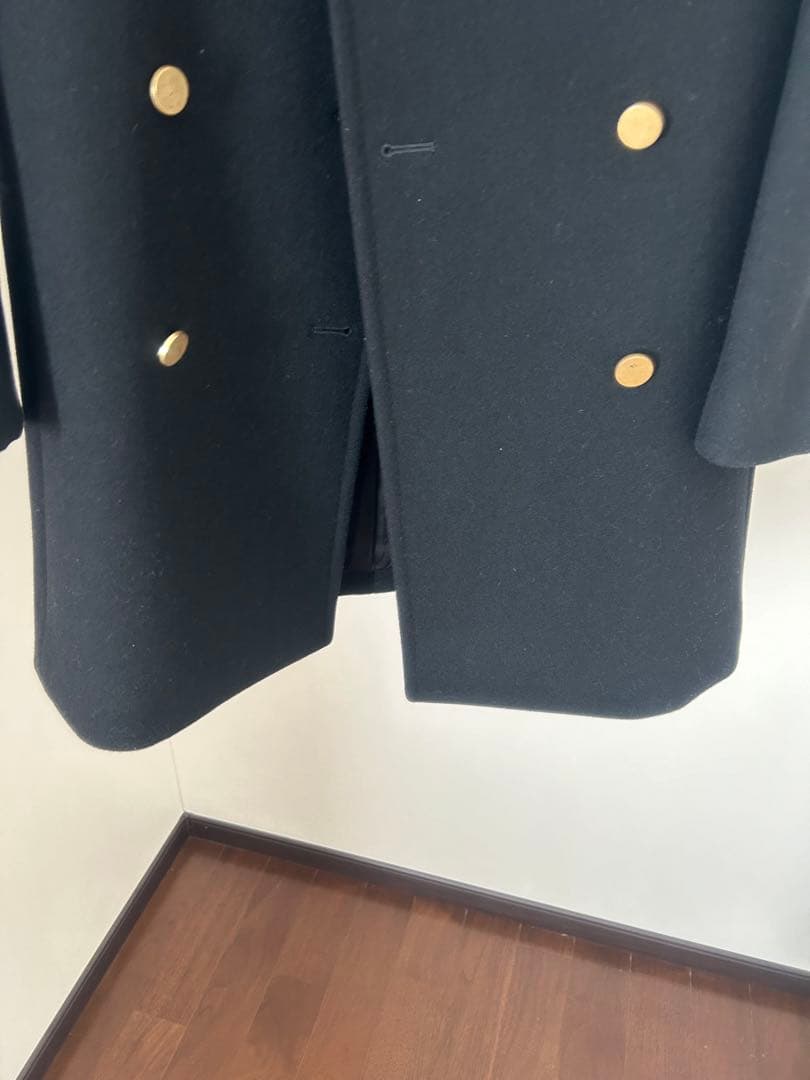 【美品】DRAWER ドゥロワー　コート　ブラック　36