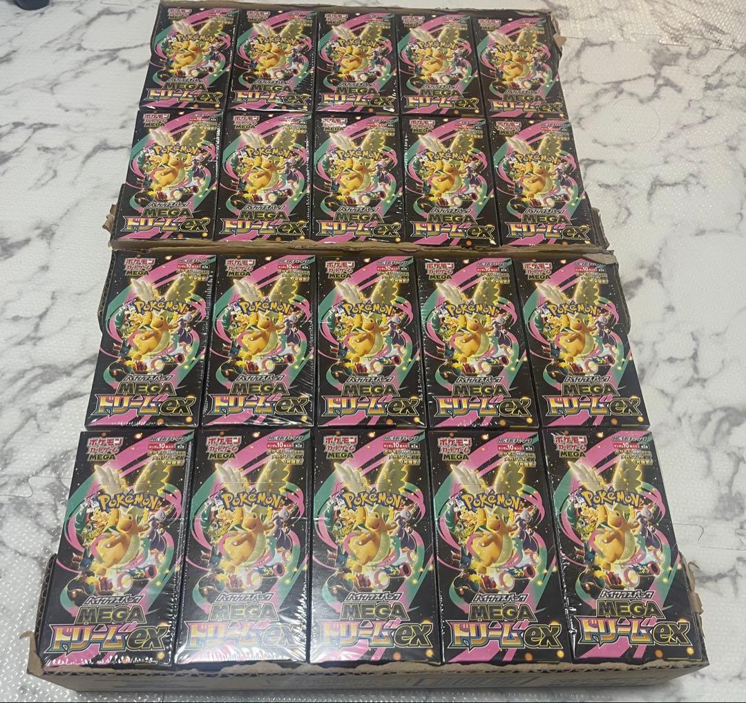 ポケモンカードハイクラスパック MEGAドリームex 40BOXシュリンク付き